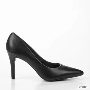 Scarpin Salto Fino Preto Clássico